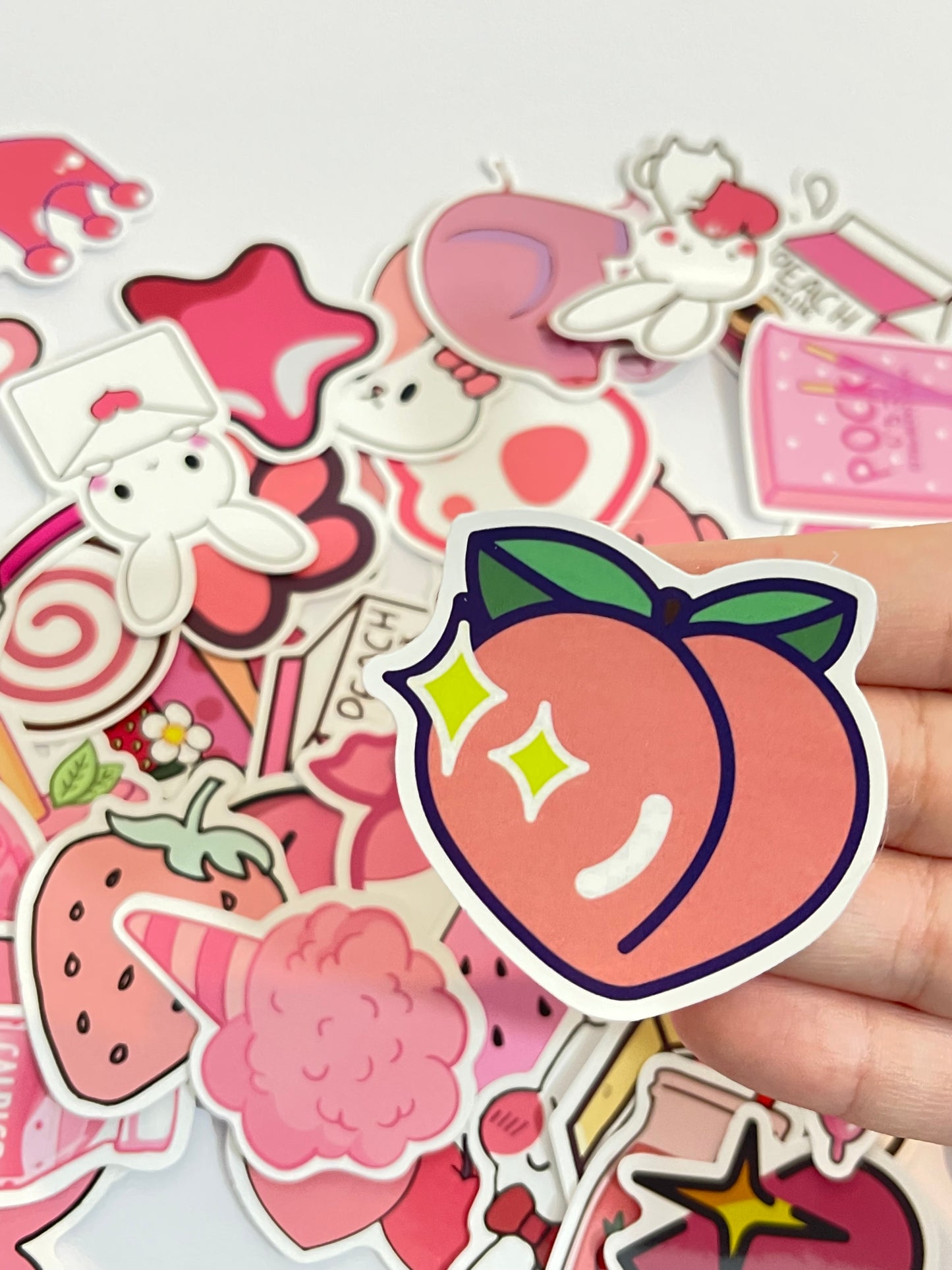 Pinky cute stickers