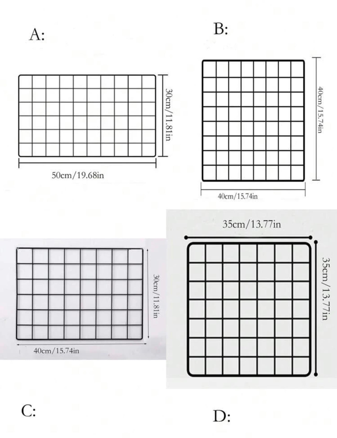 Room wall grid