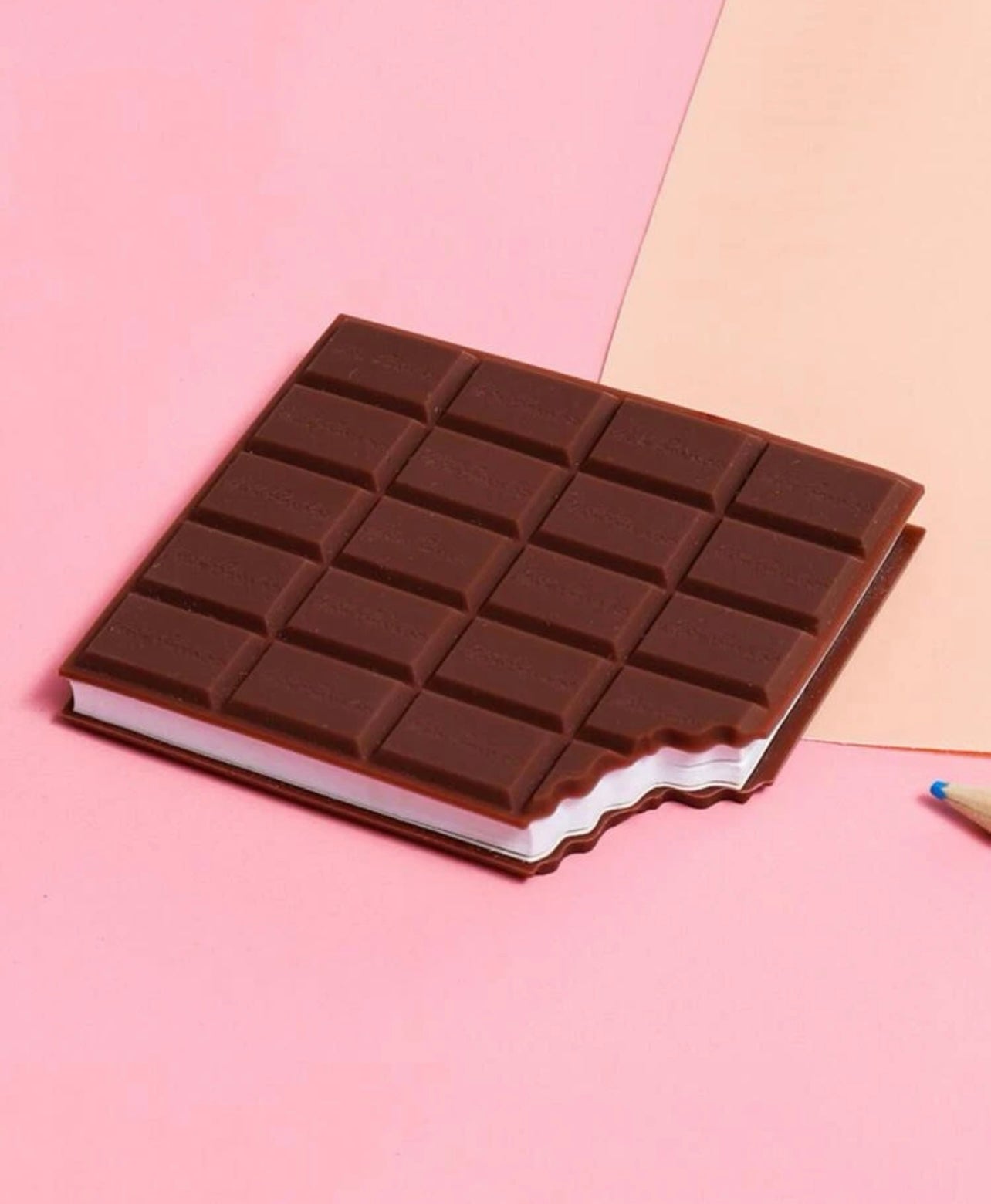 Chocolate notebook with chocolate smell