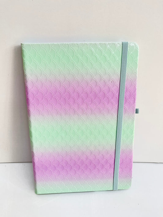 Mermaid purple notebook