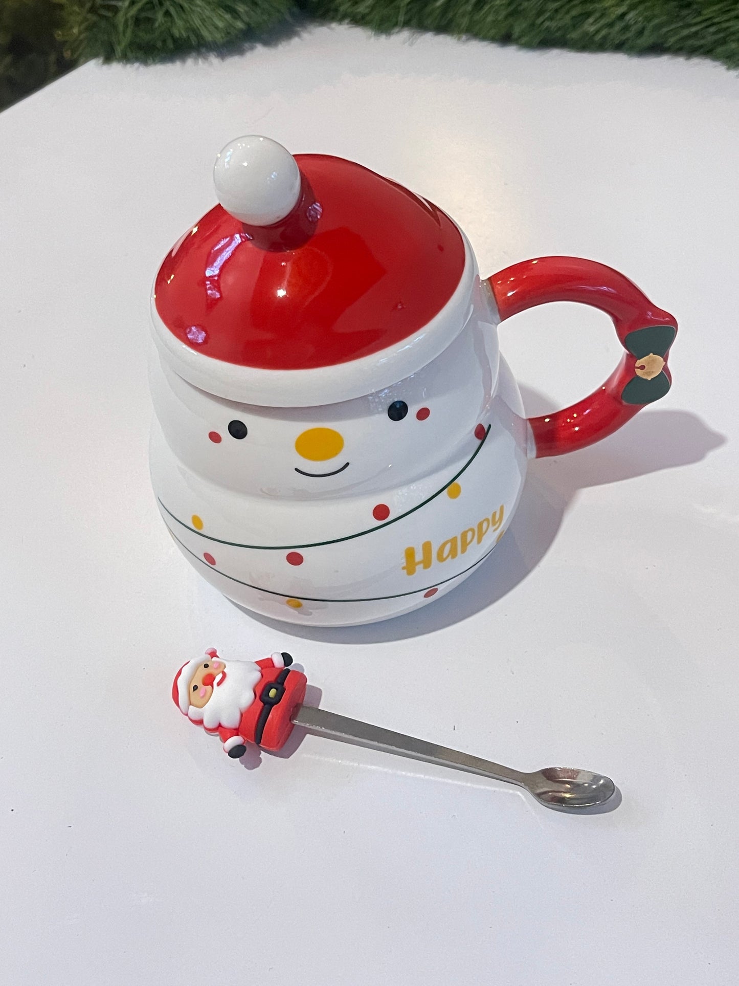 Snow Christmas mug