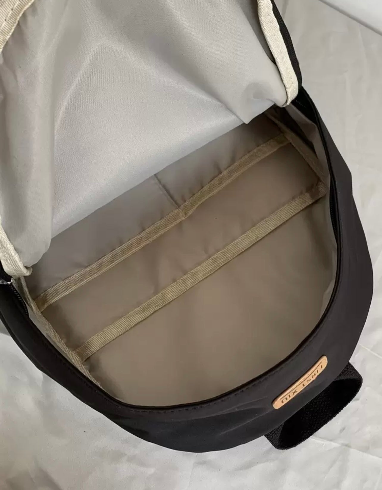 Teddy black backpack