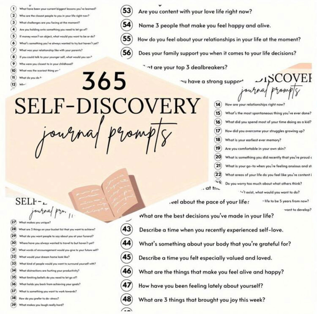 Self discovery journal