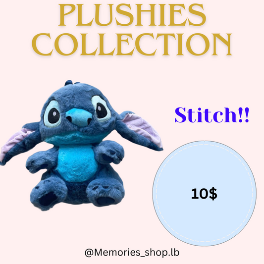 Stitch plushie