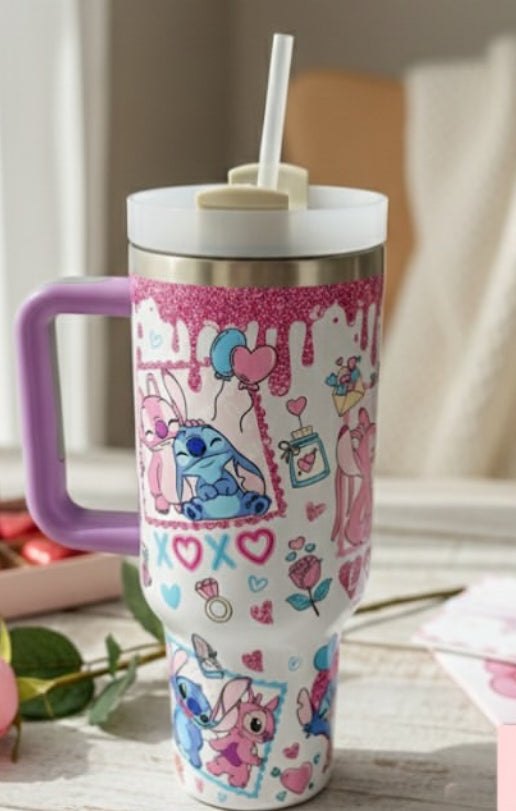 Stitch tumbler mug