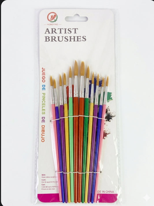 Painting brushes set