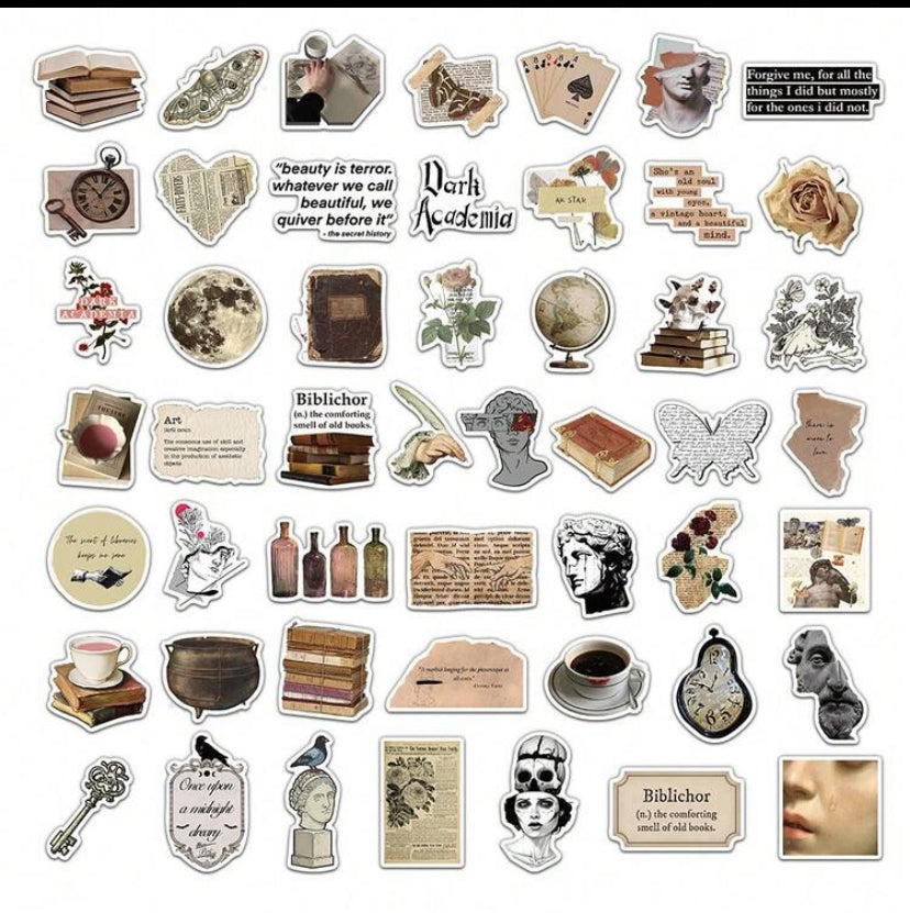 Vintage stickers