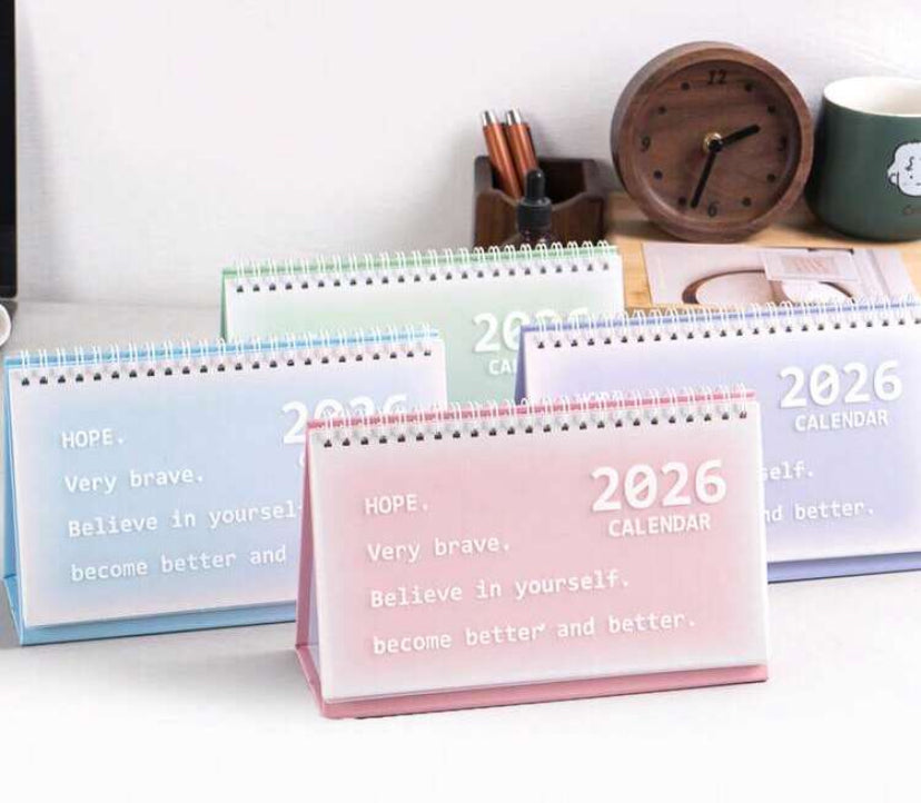 2026 desk calendar