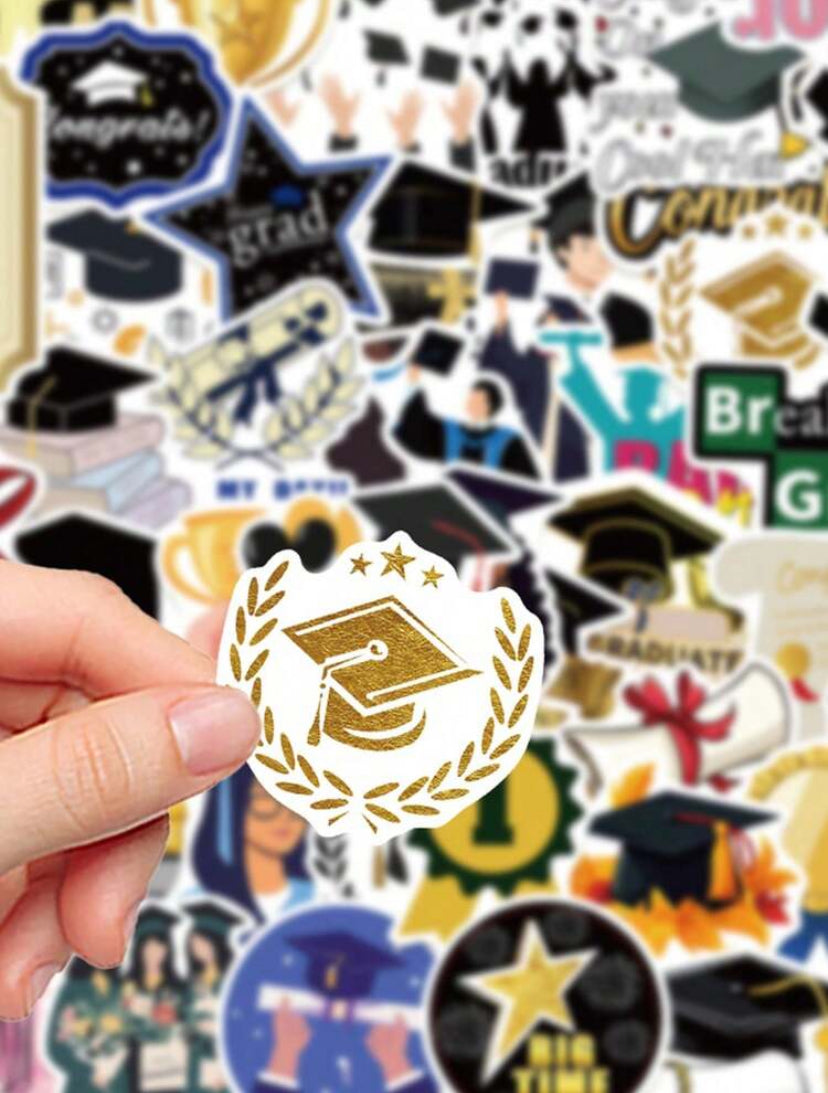 Graduation stickers