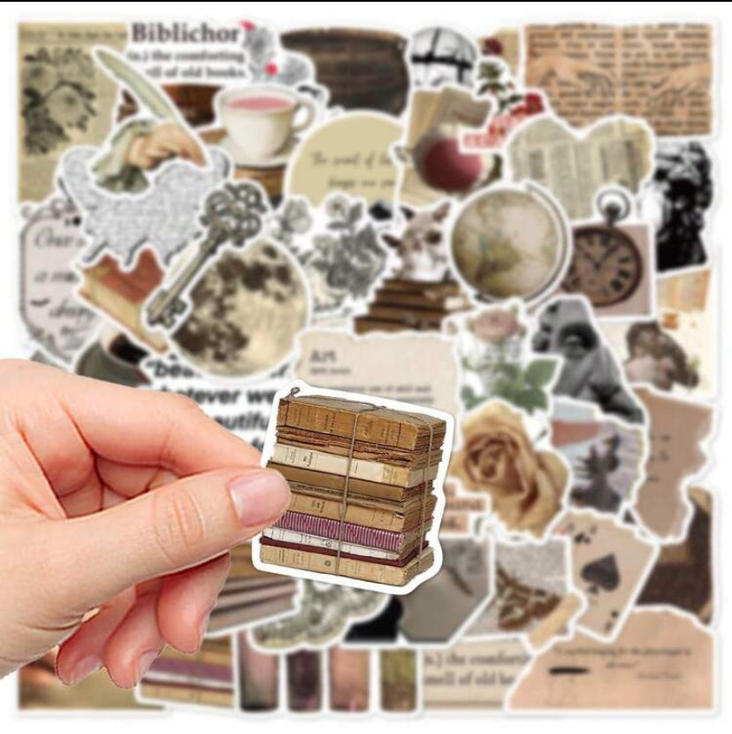 Vintage stickers