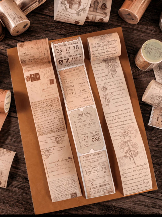 Journaling washi tapes