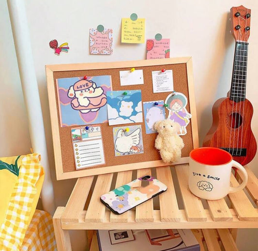 Artistic creative wall decor wooden board