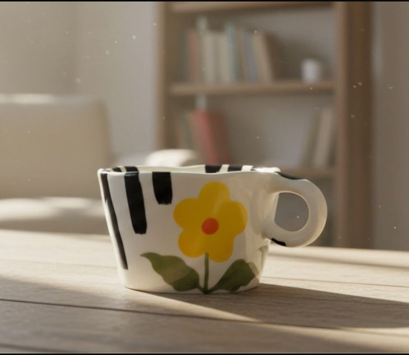 Flower mug