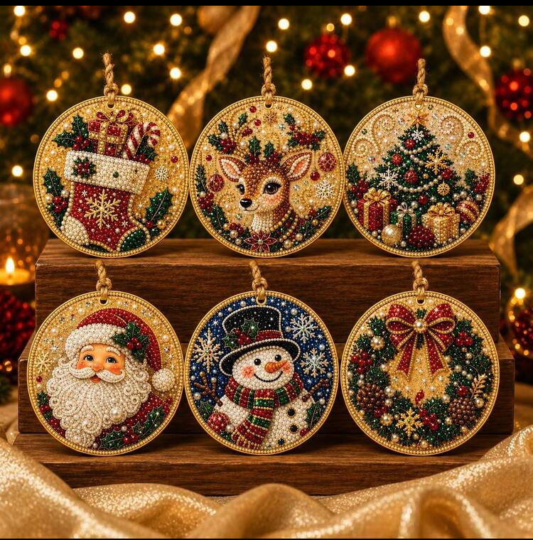 Diamond painting xmas decor set