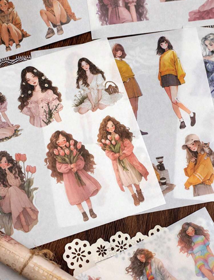 Human flavor stickers serie
