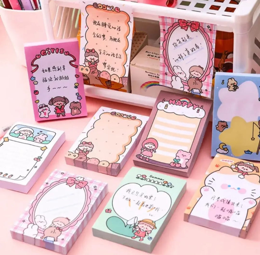 Random easthetic sticky notes