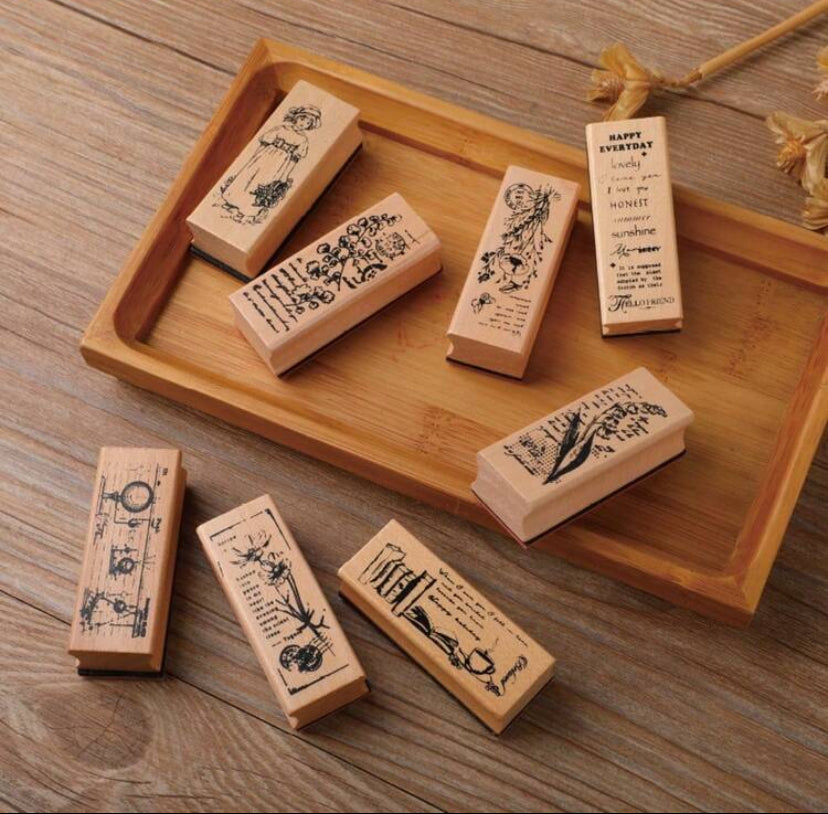Wooden stamp