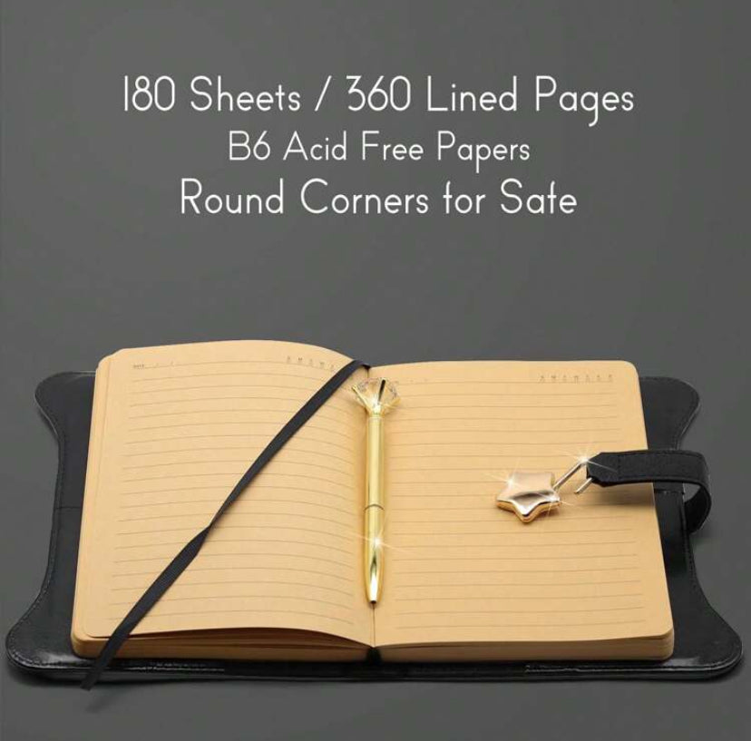 Journaling space notebook