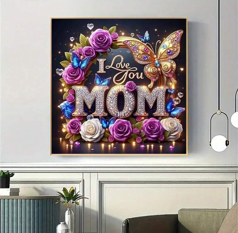 Mom  diamond painting set