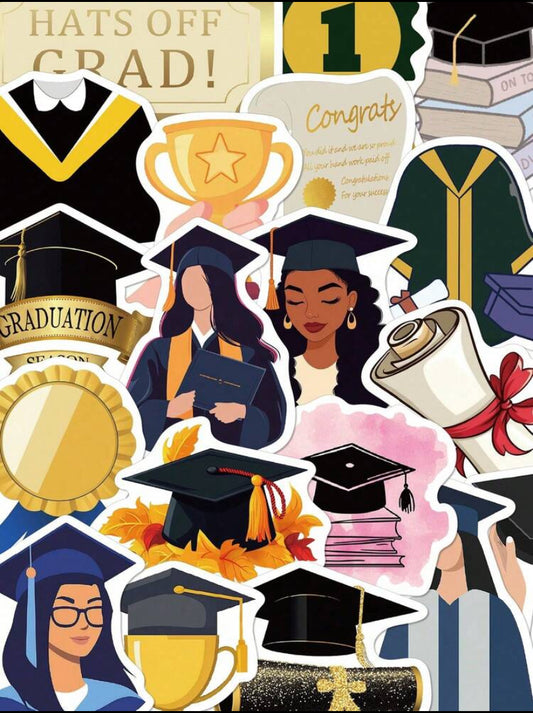 Graduation stickers