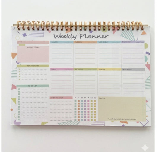 Weekly planner