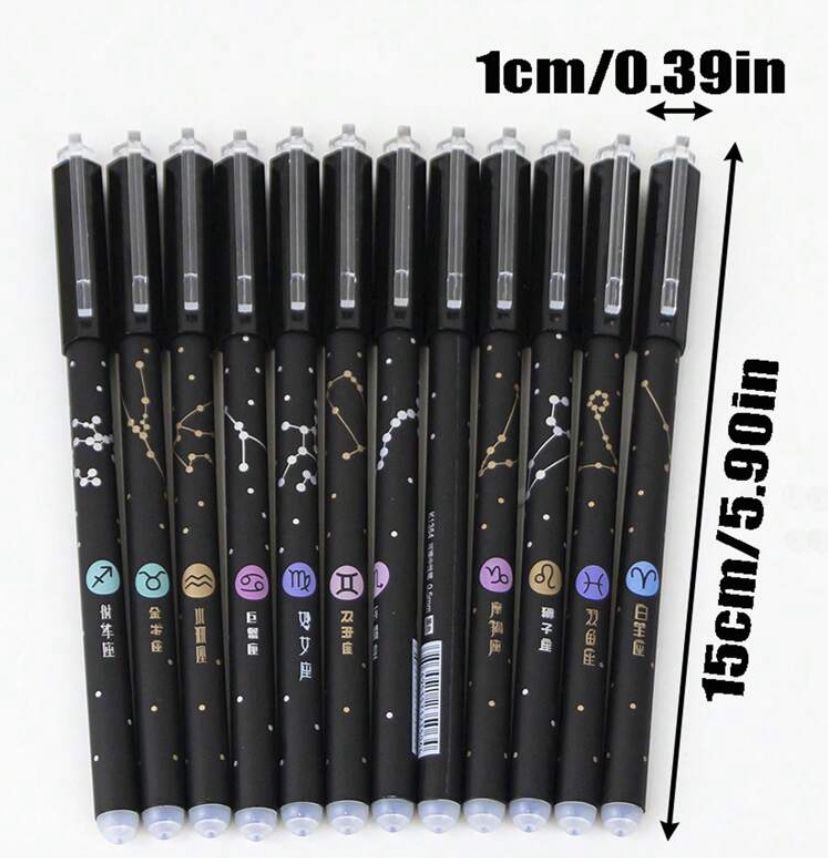 One random space smooth pen