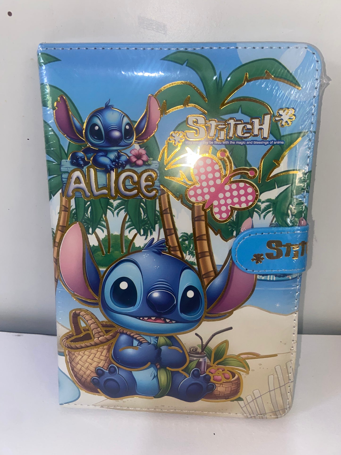 stitch hard cover notebook