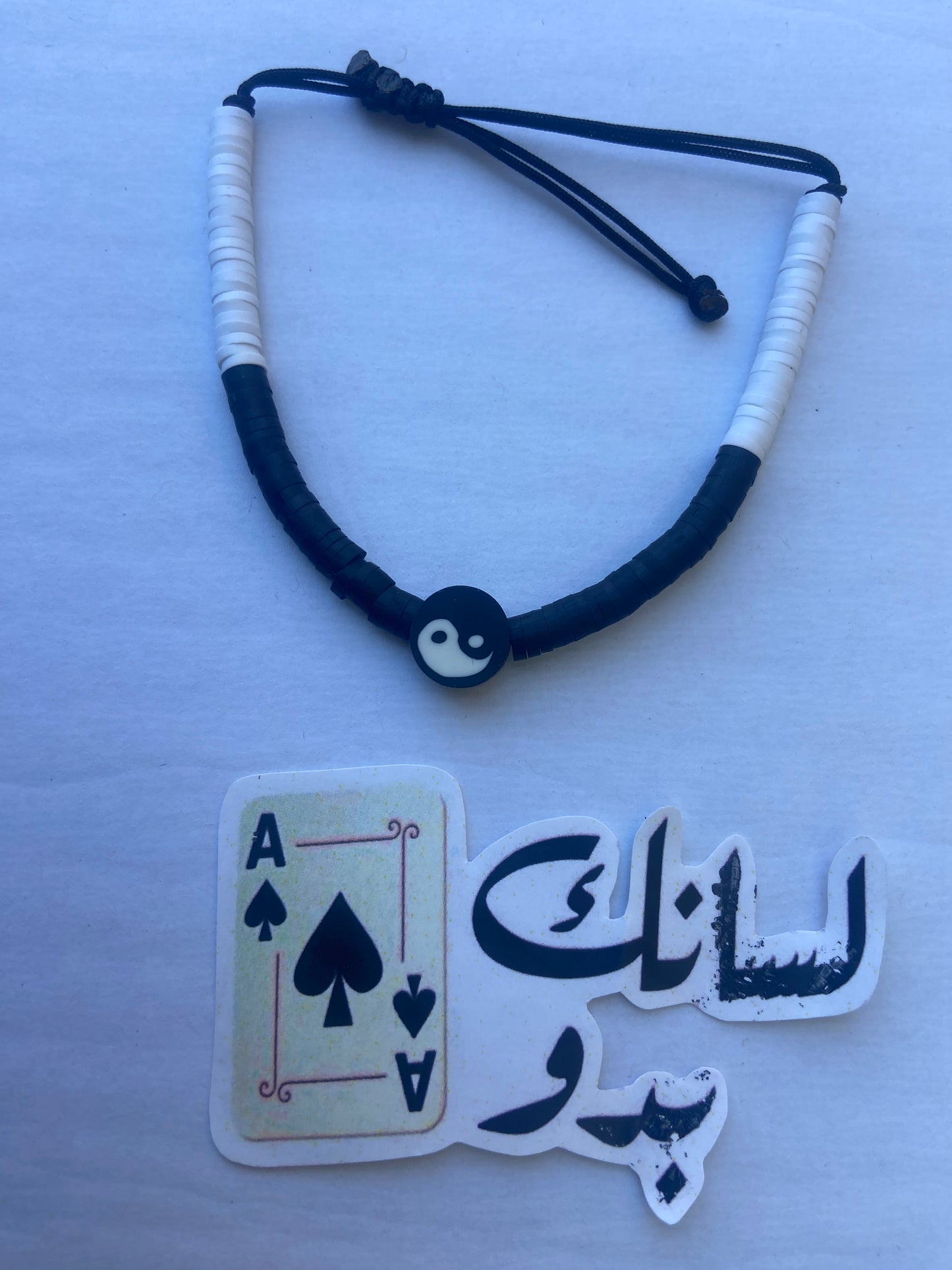 Stickers ass with bracelet