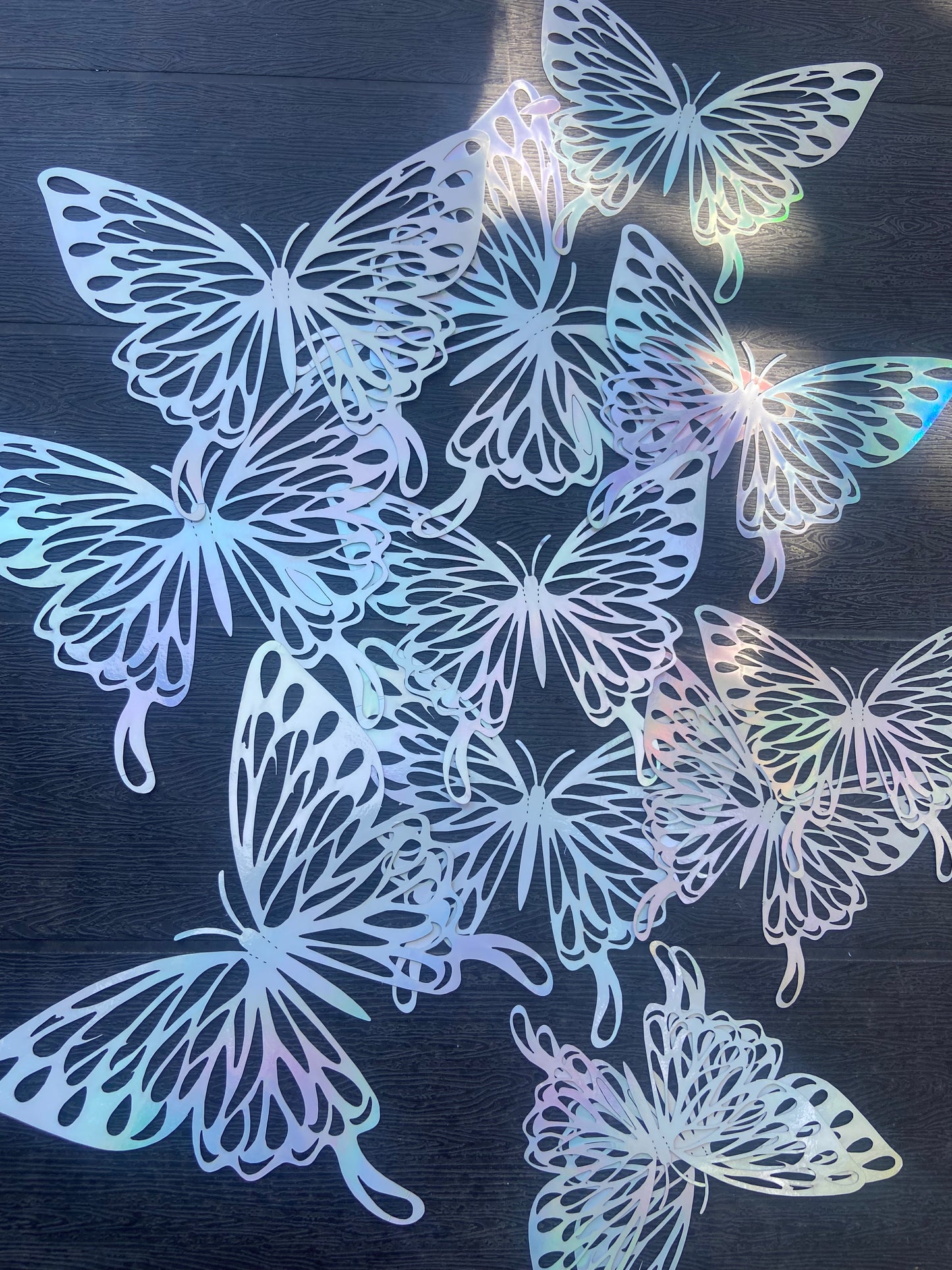 3d butterloes stickers