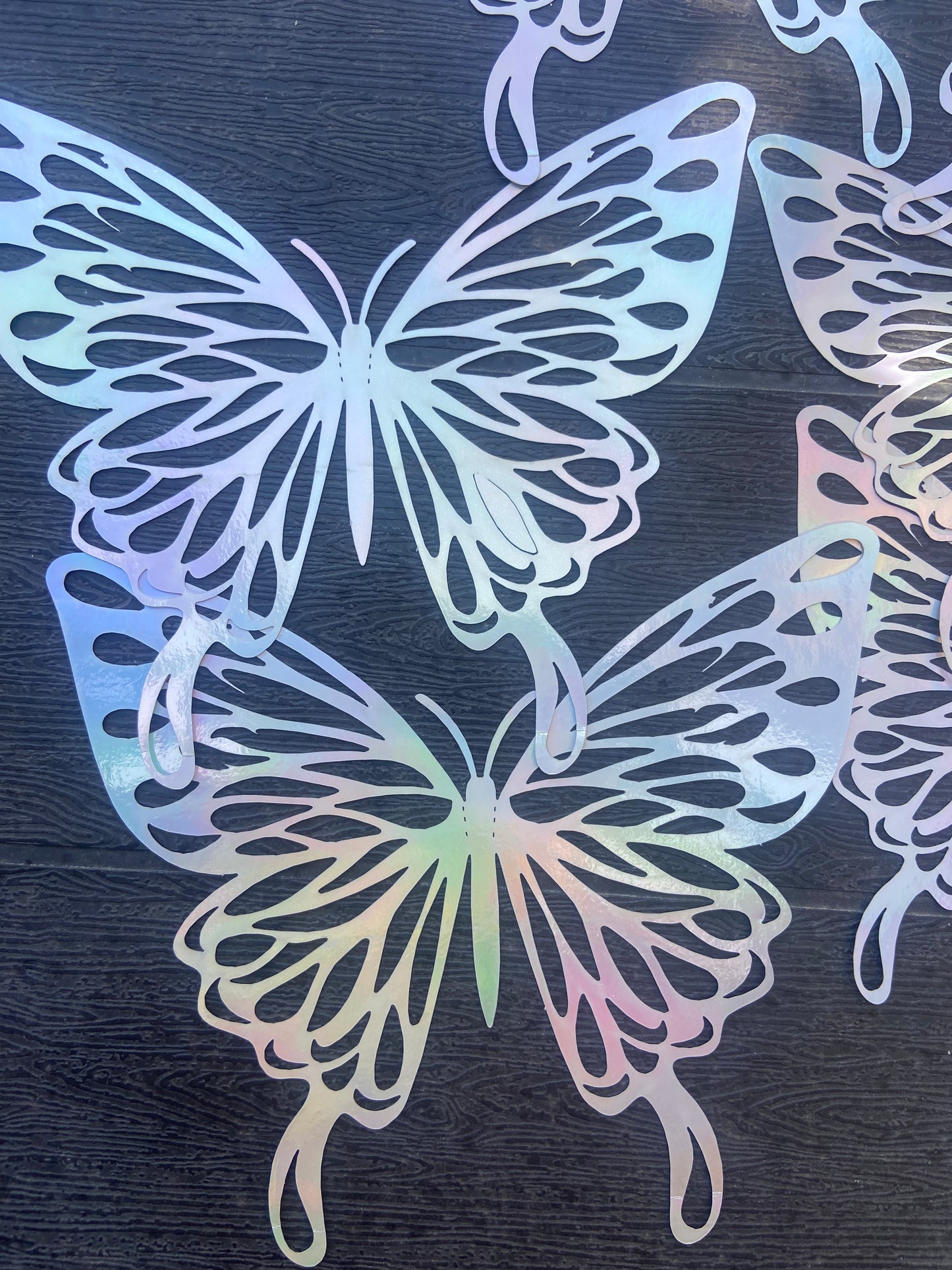 3d butterloes stickers